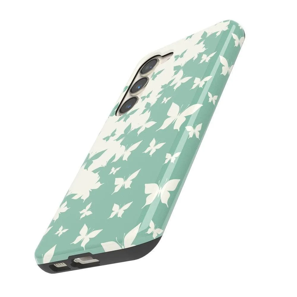 Butterfly Effect | Sage Colorblock Samsung Case