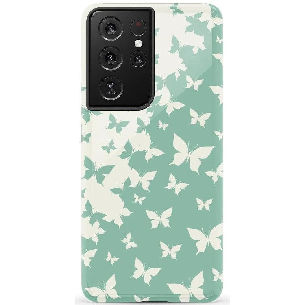 Butterfly Effect | Sage Colorblock Samsung Case