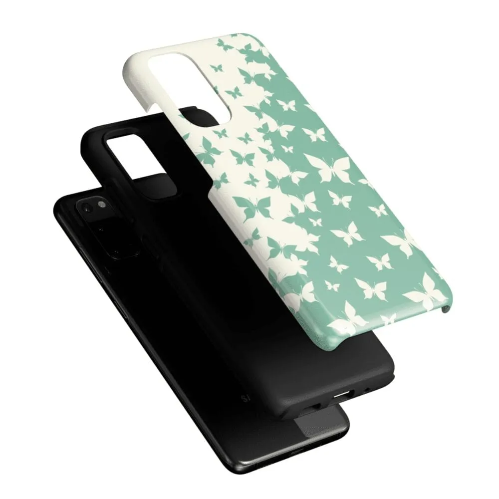 Butterfly Effect | Sage Colorblock Samsung Case