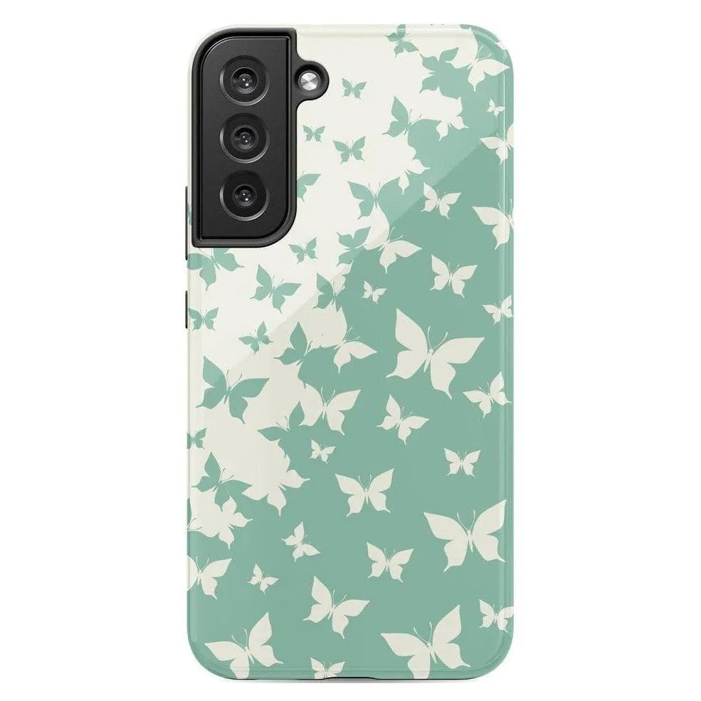 Butterfly Effect | Sage Colorblock Samsung Case