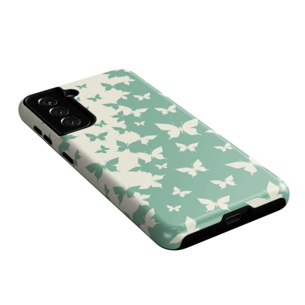 Butterfly Effect | Sage Colorblock Samsung Case