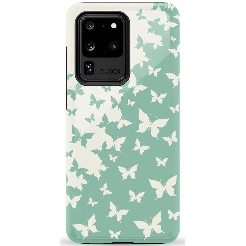 Butterfly Effect | Sage Colorblock Samsung Case