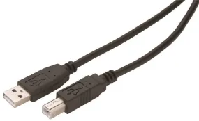 Cable Usb Retrctbl 2.0 6ft Blk