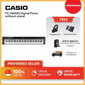 Casio Digital Piano PX-S6000 without stand