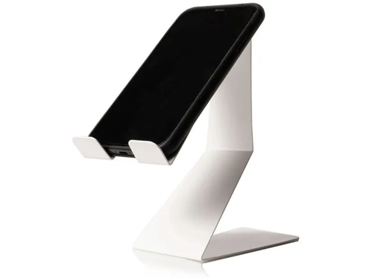 Cell phone stand from metal