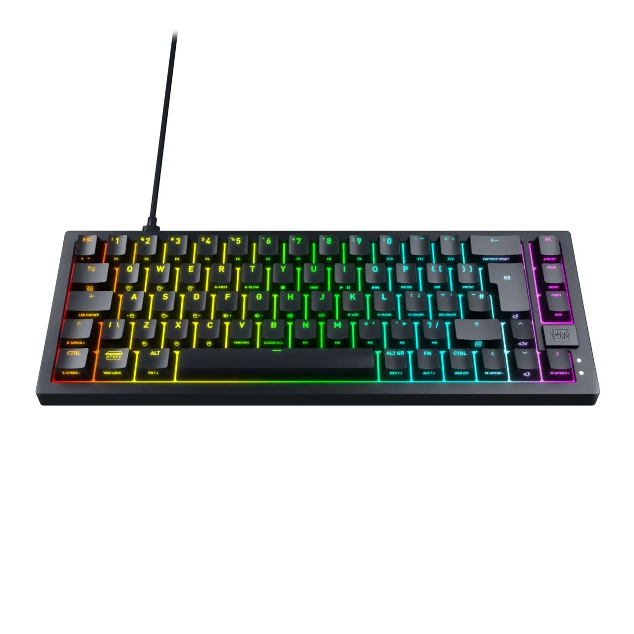 CHERRY K5V2 RGB Compact Gaming Keyboard