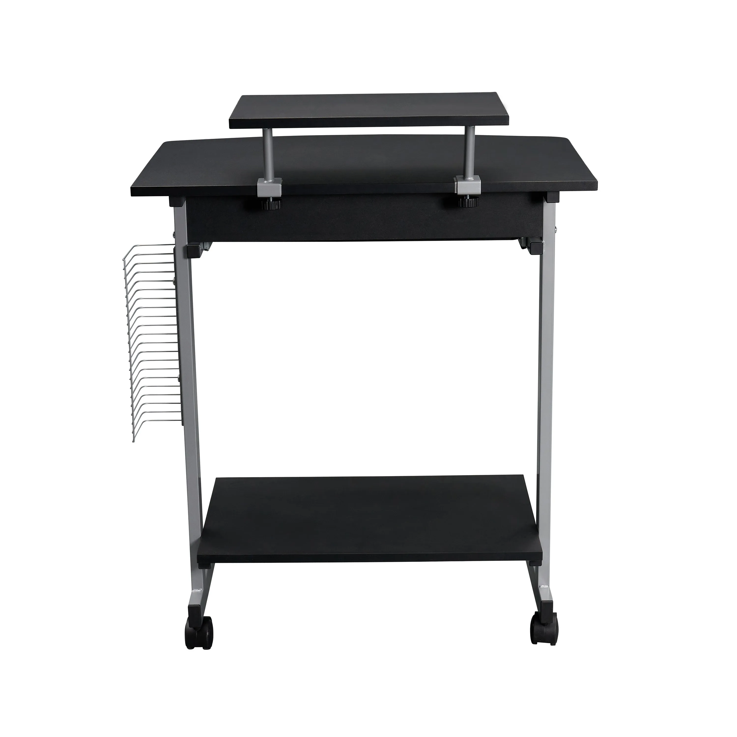 Compact Computer Cart With Storage