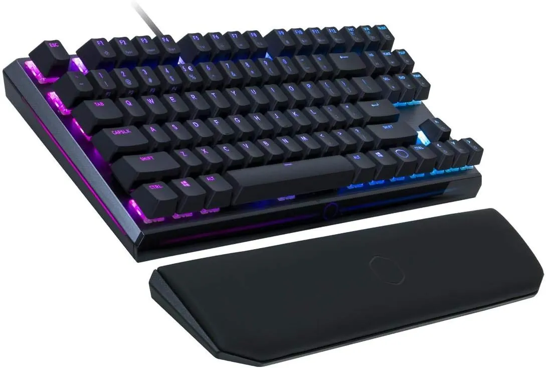 Cooler Master MK-730-GKCM1-US Tenkeyless Gaming Mechanical Keyboard, MX Brown Switch, Ten-Keyless (Copy)