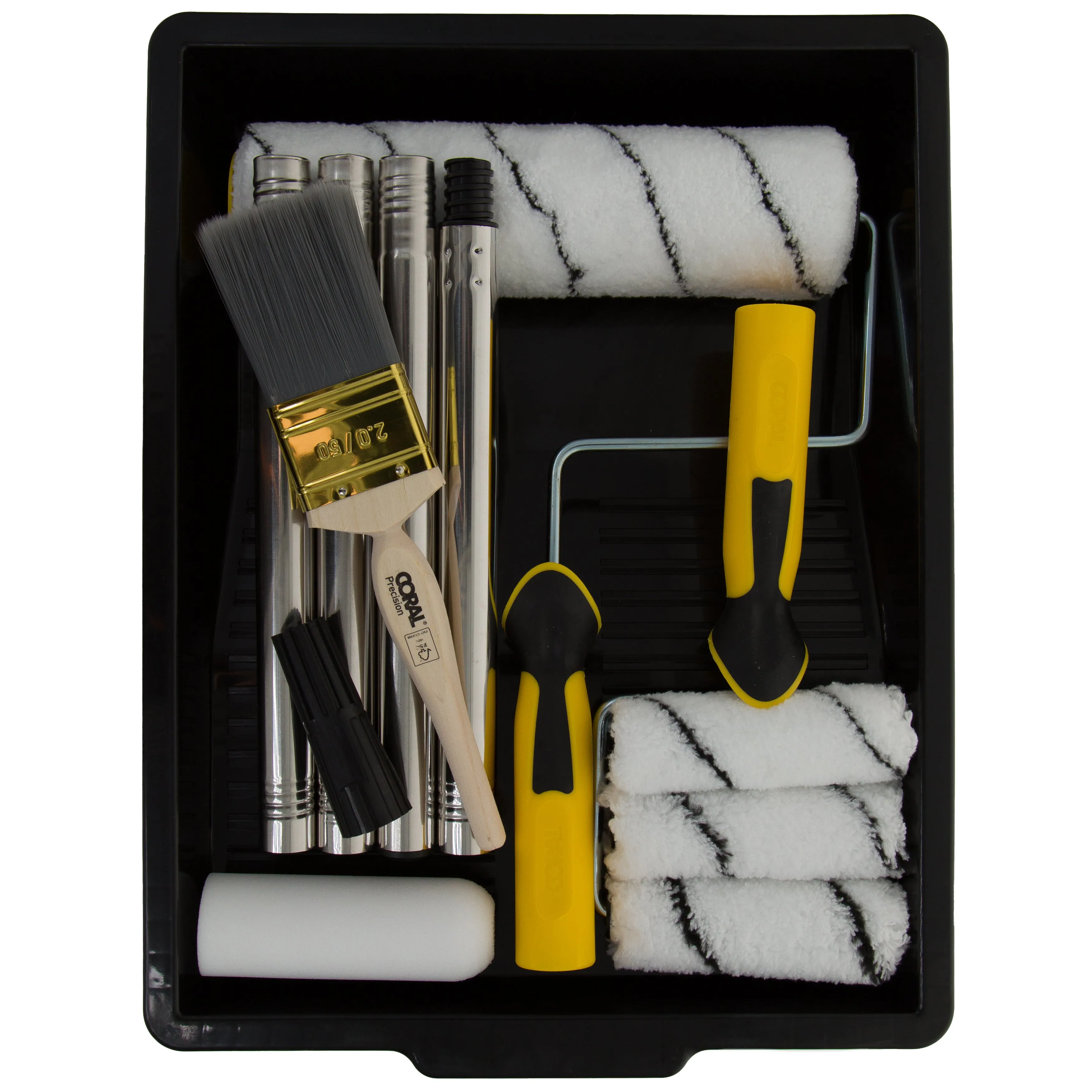 Coral Easy Coater Decorating Set with Extension Pole 10PC