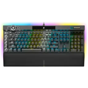 【優惠價】CORSAIR K100 RGB Mechanical Gaming Keyboard — CHERRY® MX Speed — Black CH-912A014-NA