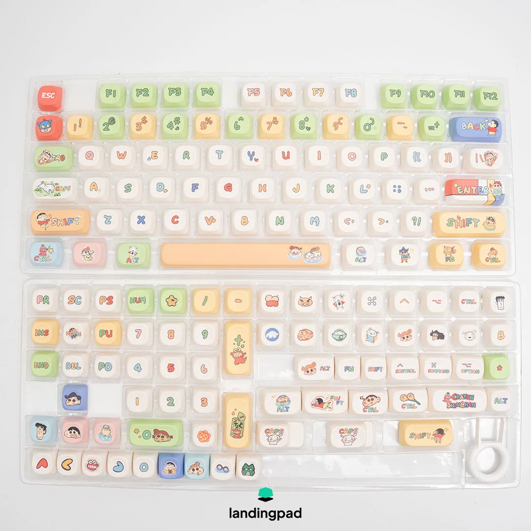 Crayon Shinchan MOA PBT Keycap Set