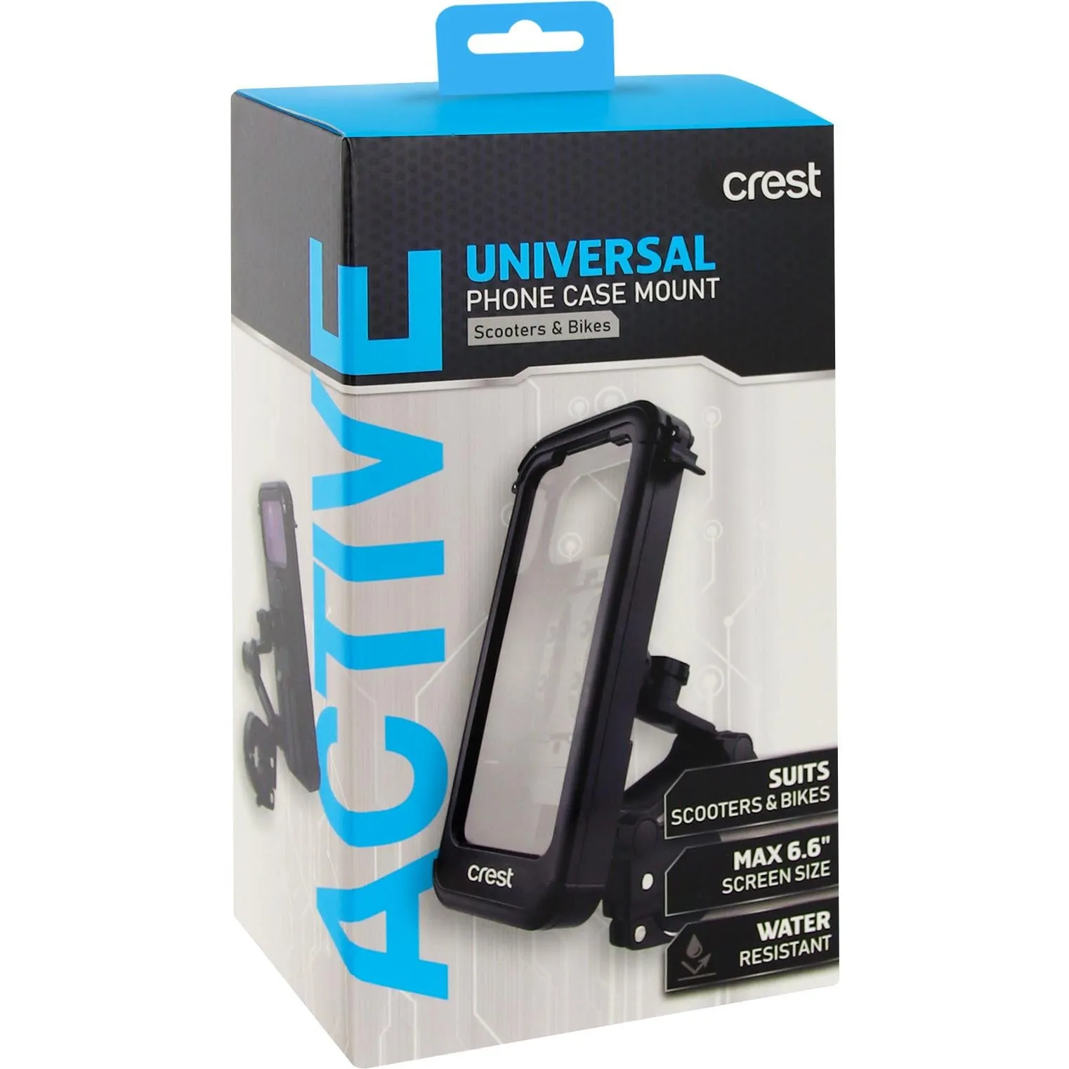 Crest Universal Waterproof Bicycle Phone Mount