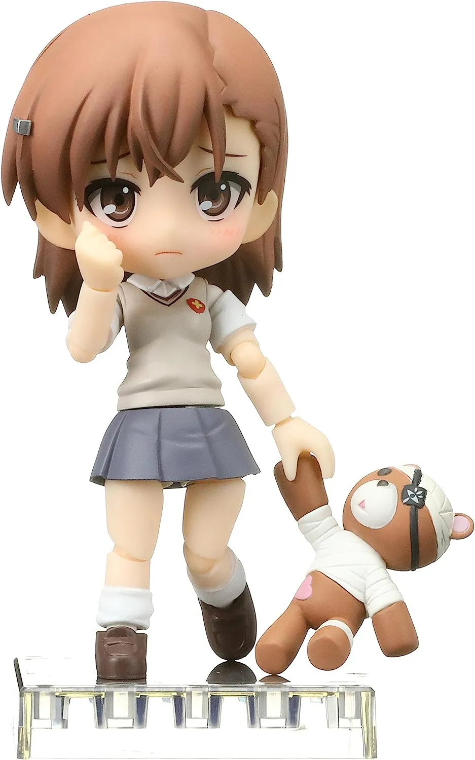 Cu-poche - Toaru Kagaku no Railgun S: Mikoto Misaka Posable Figure