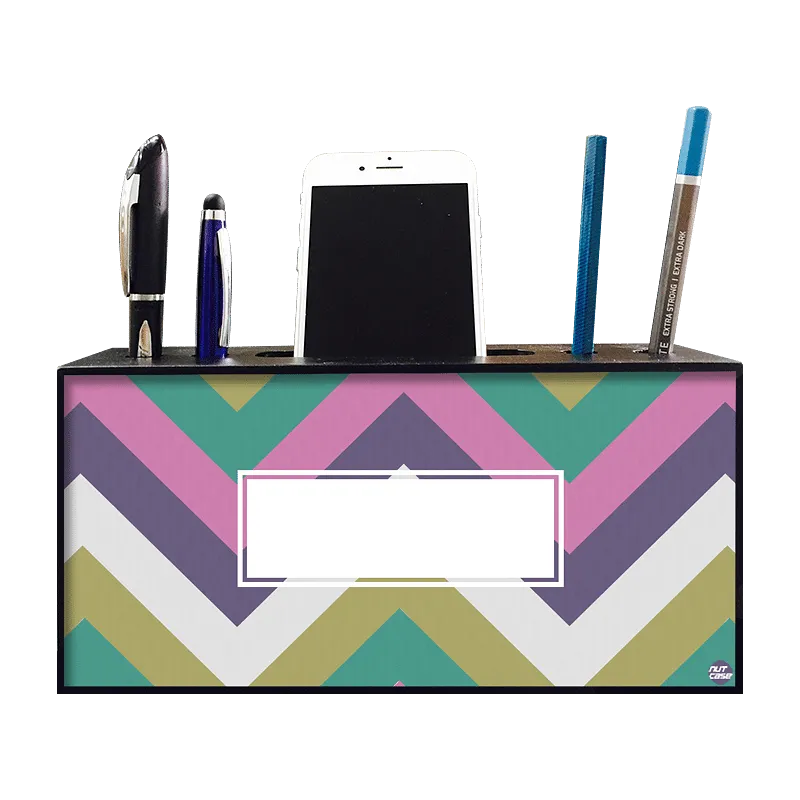 Customized Mobile Pen Stand Holder - Add Your Name