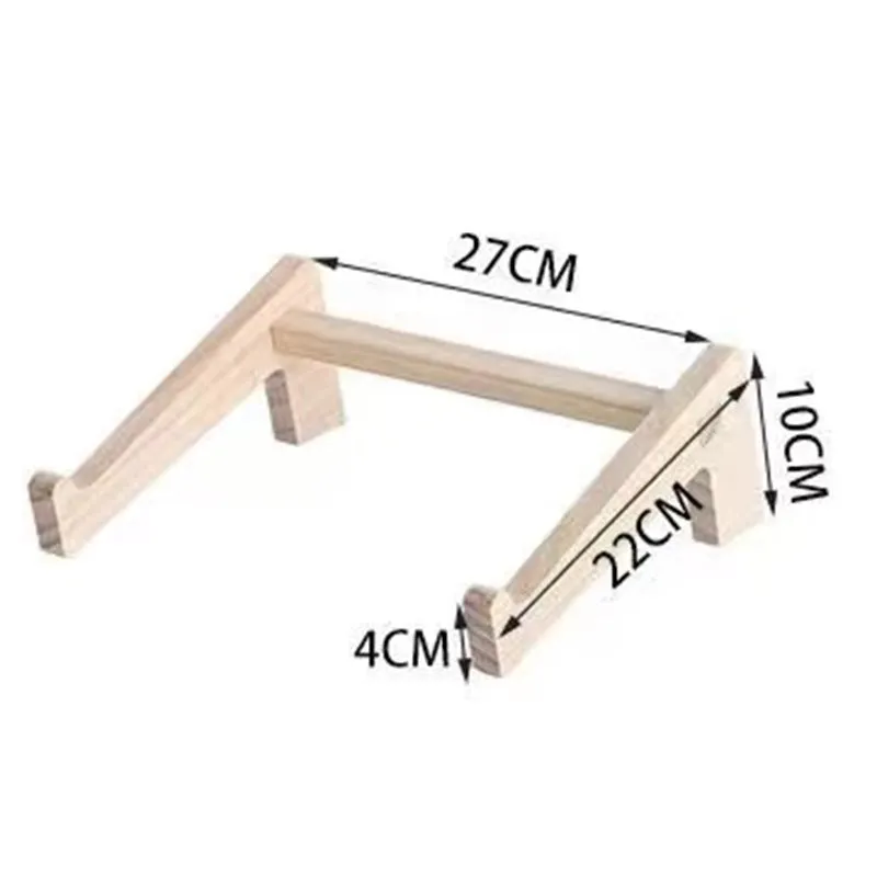 Dealpeak Modern Simple Assemble DIY Foldable Wooden Desktop Stand new design