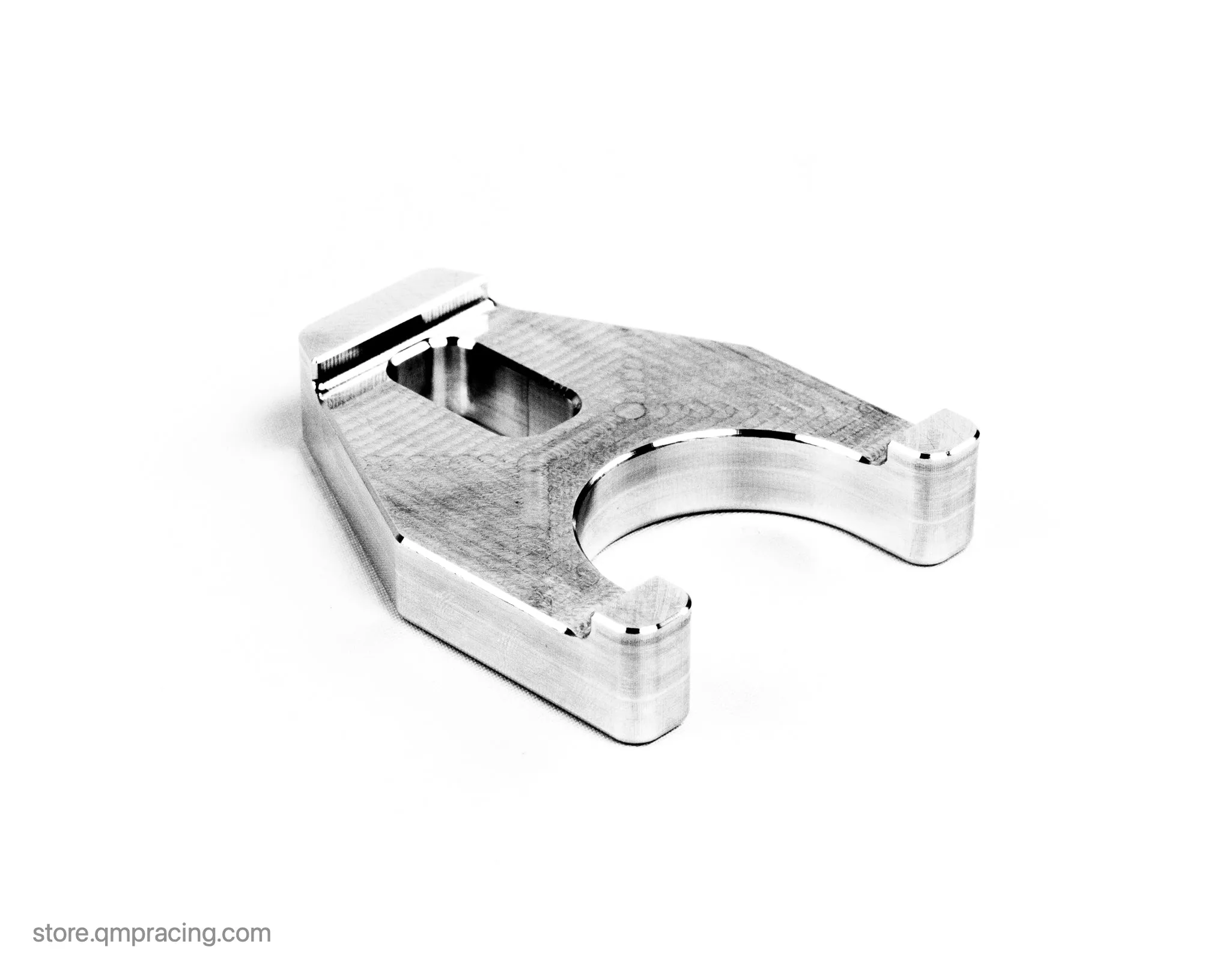 Deep Groove Distributer Clamps for MSD SBC BBC - Low Profile Size - USA Made by QMP