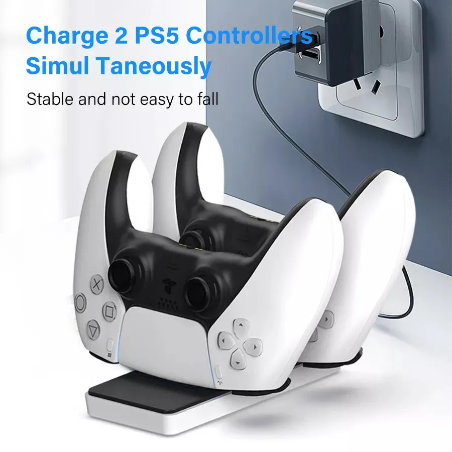 DOBE Dual Charging Dock for Sony Playstation 5 Wireless Controller