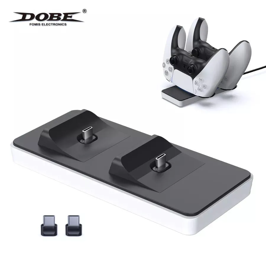 DOBE Dual Charging Dock for Sony Playstation 5 Wireless Controller