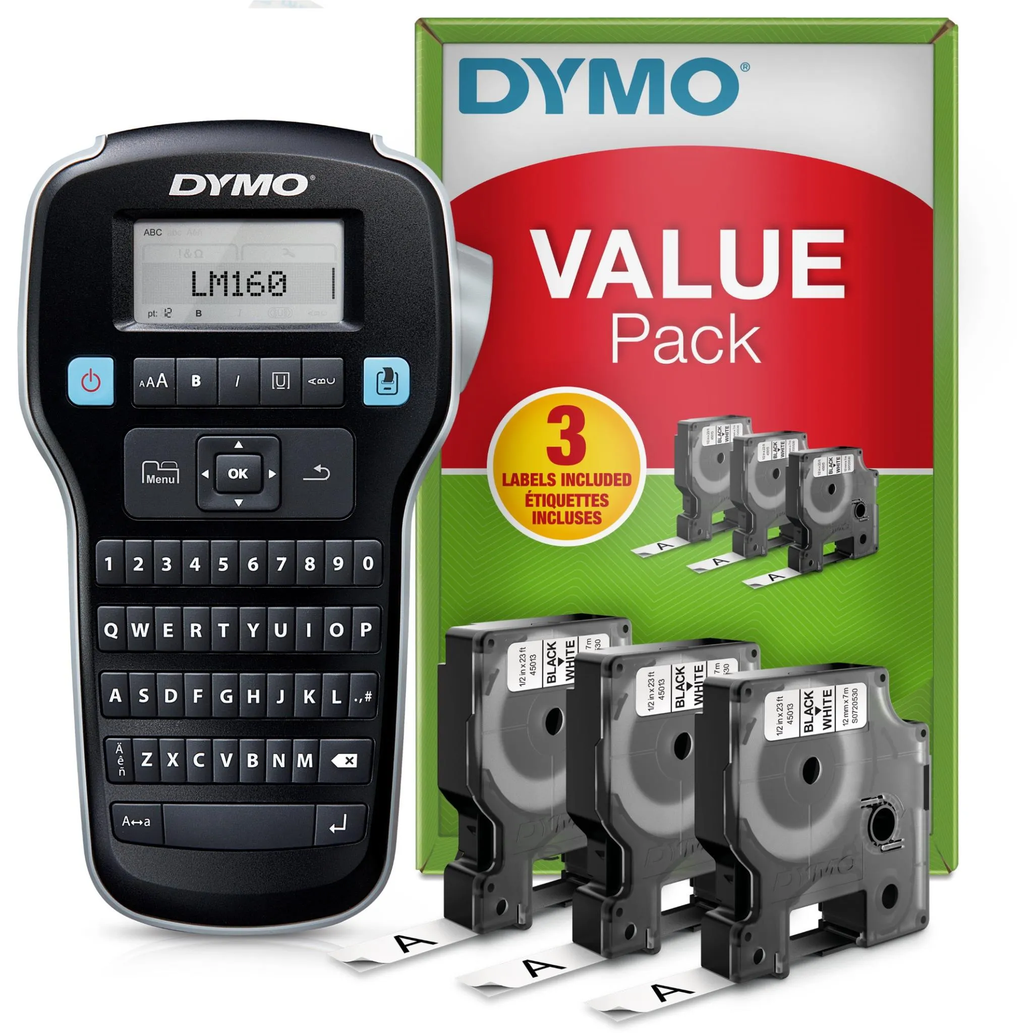 Dymo LabelManager 160 Value Pack