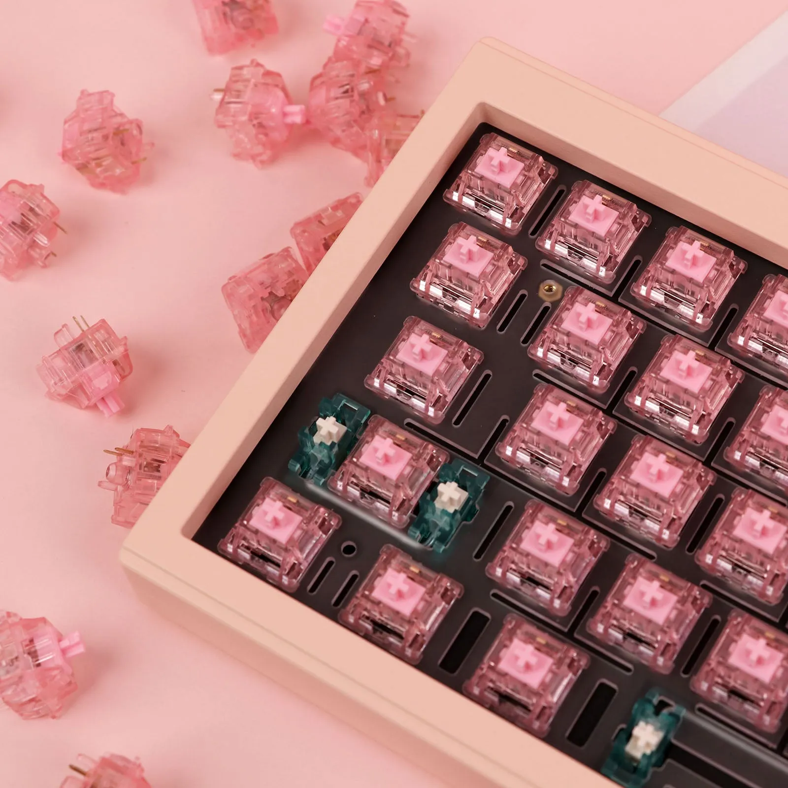 EPOMAKER Dawn Pink Switch Set