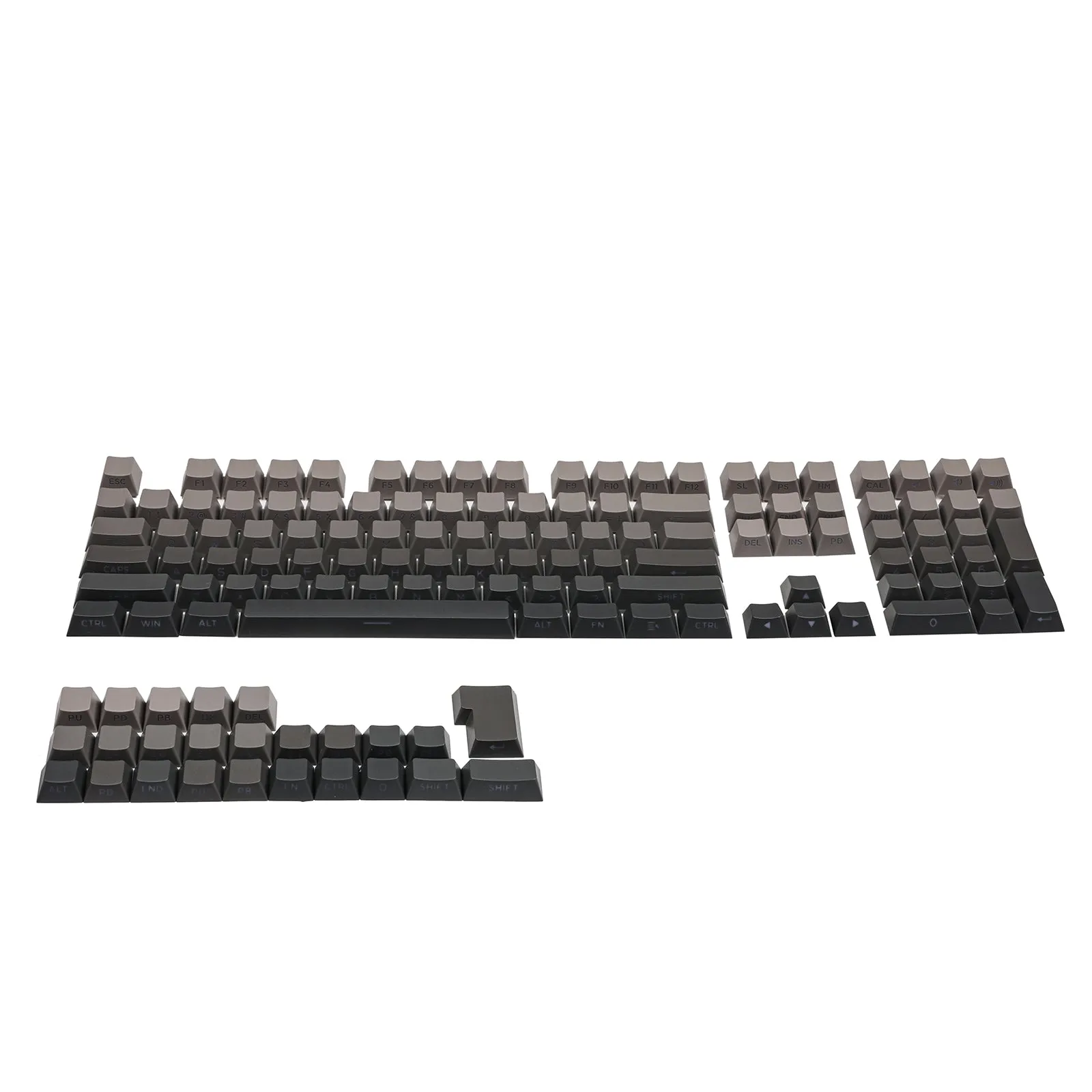 EPOMAKER Smokey Grey Keycaps Set