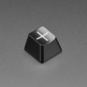 Etched Glow-Through Keycap - Zener ESP Plus Design - MX Compatible Switches