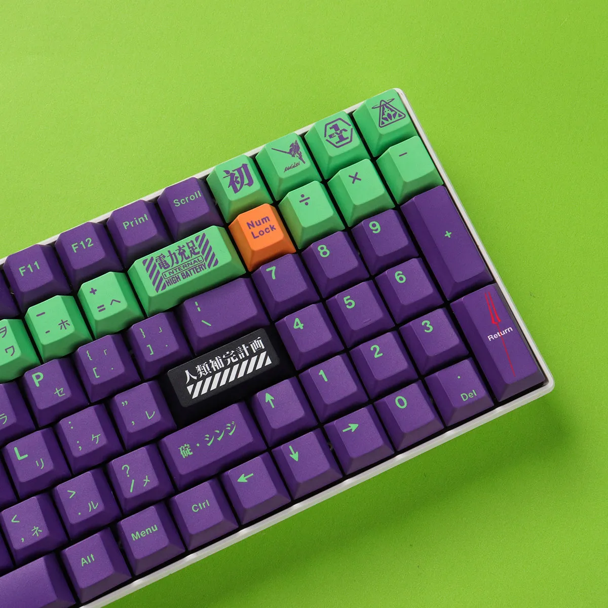 Eva 01 Keycaps