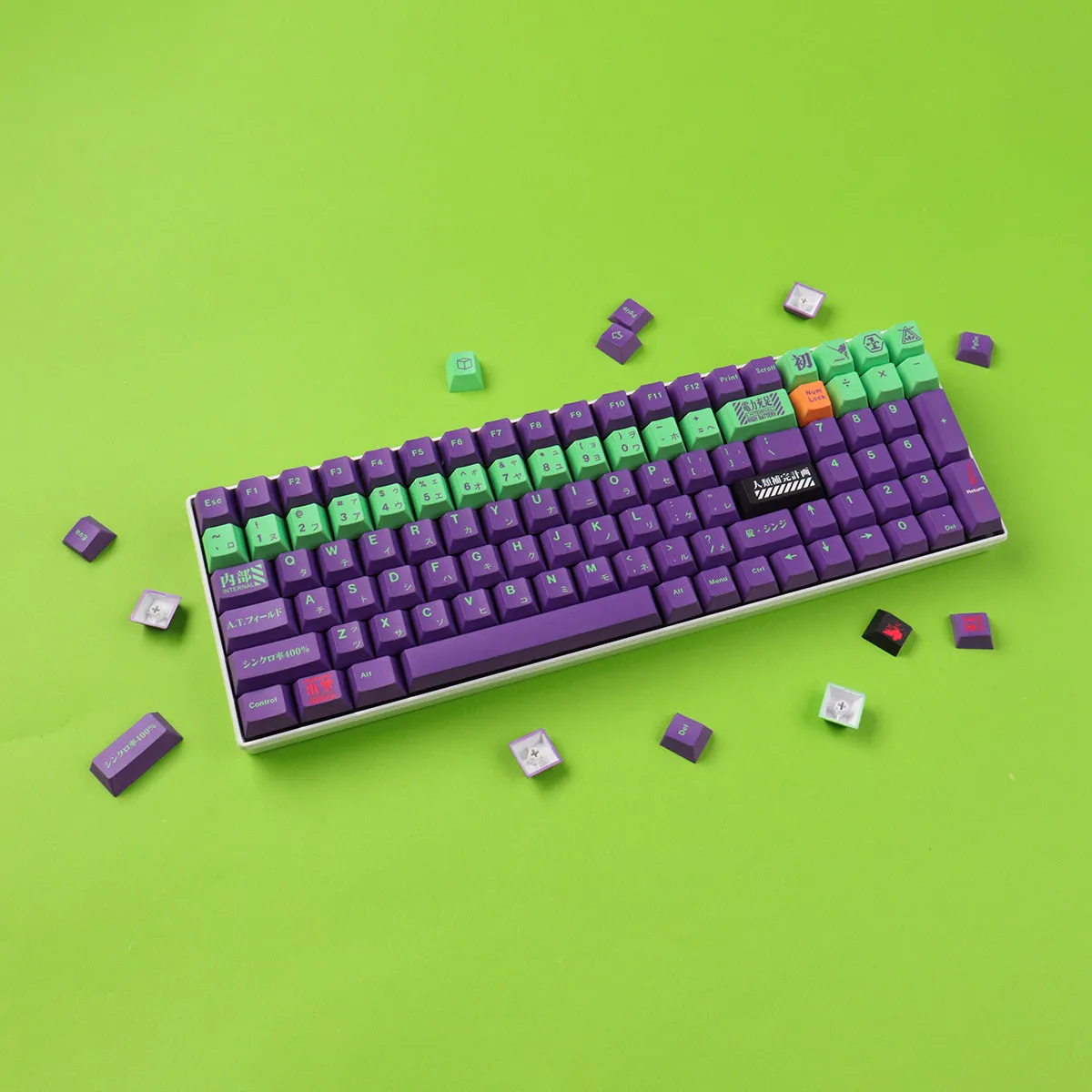 Eva 01 Keycaps