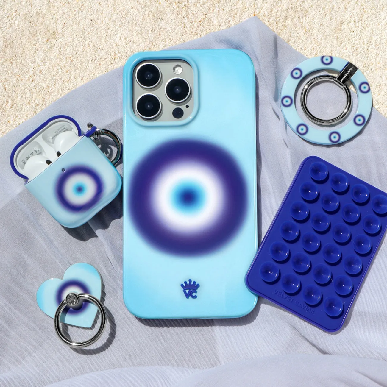 Evil Eye Aura Phone Ring