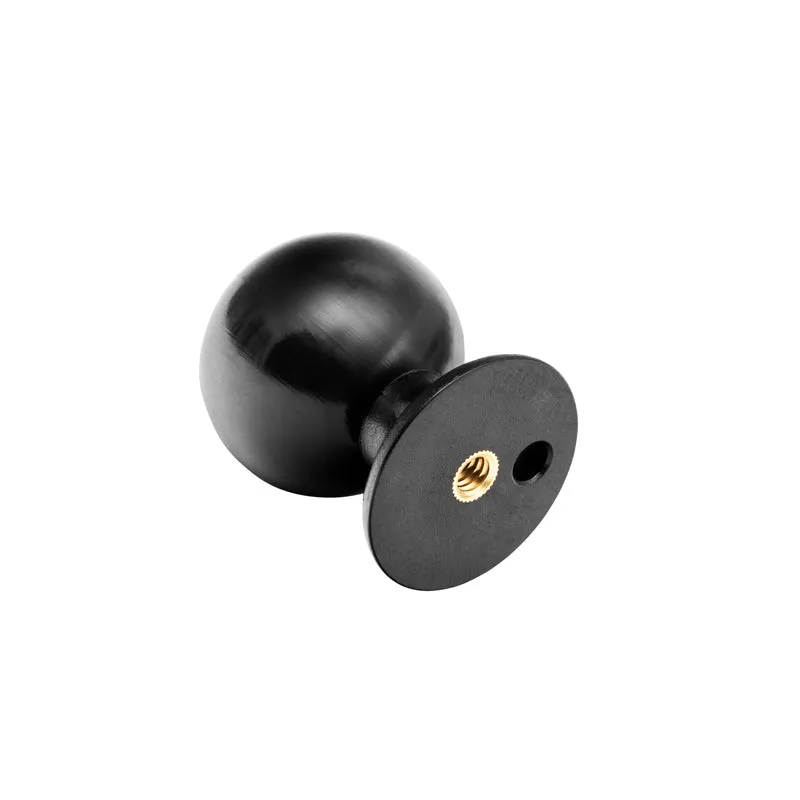 Female Camera 1/4"- 20 Threaded Pattern to 38mm (1.5 inch) Ball Adapter