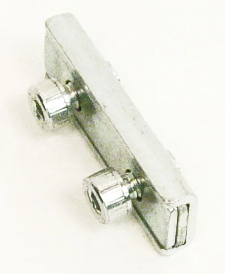 Flat Steel Cable Clamp, Two Bolts