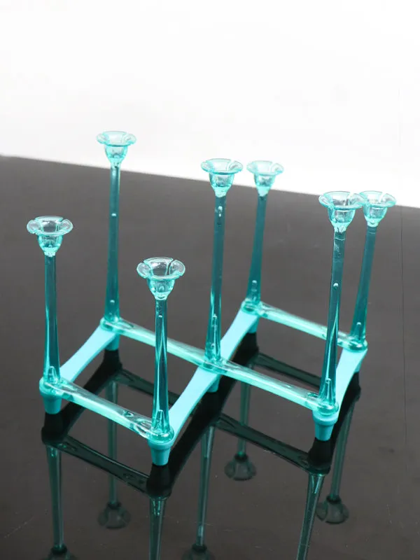 Foldable Glass Stand Sea Green