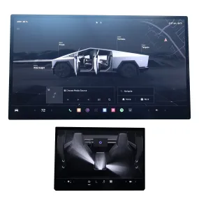 Front & Back Screen Protector for Tesla Cybertruck 2024  | Display Cover 9H Ultra Tough