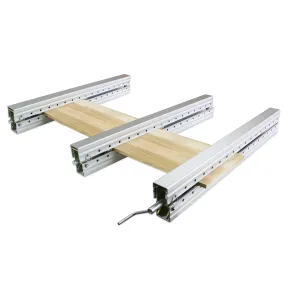 Frontline Wood Clamp System - Flatten & Clamp in One Action (920mm/36.2inch) (3 Clamps)