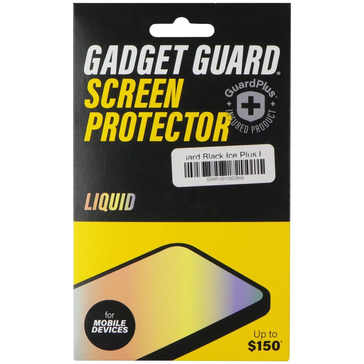 Gadget Guard Black Ice Plus Liquid Edition Screen Protector for Smartphones