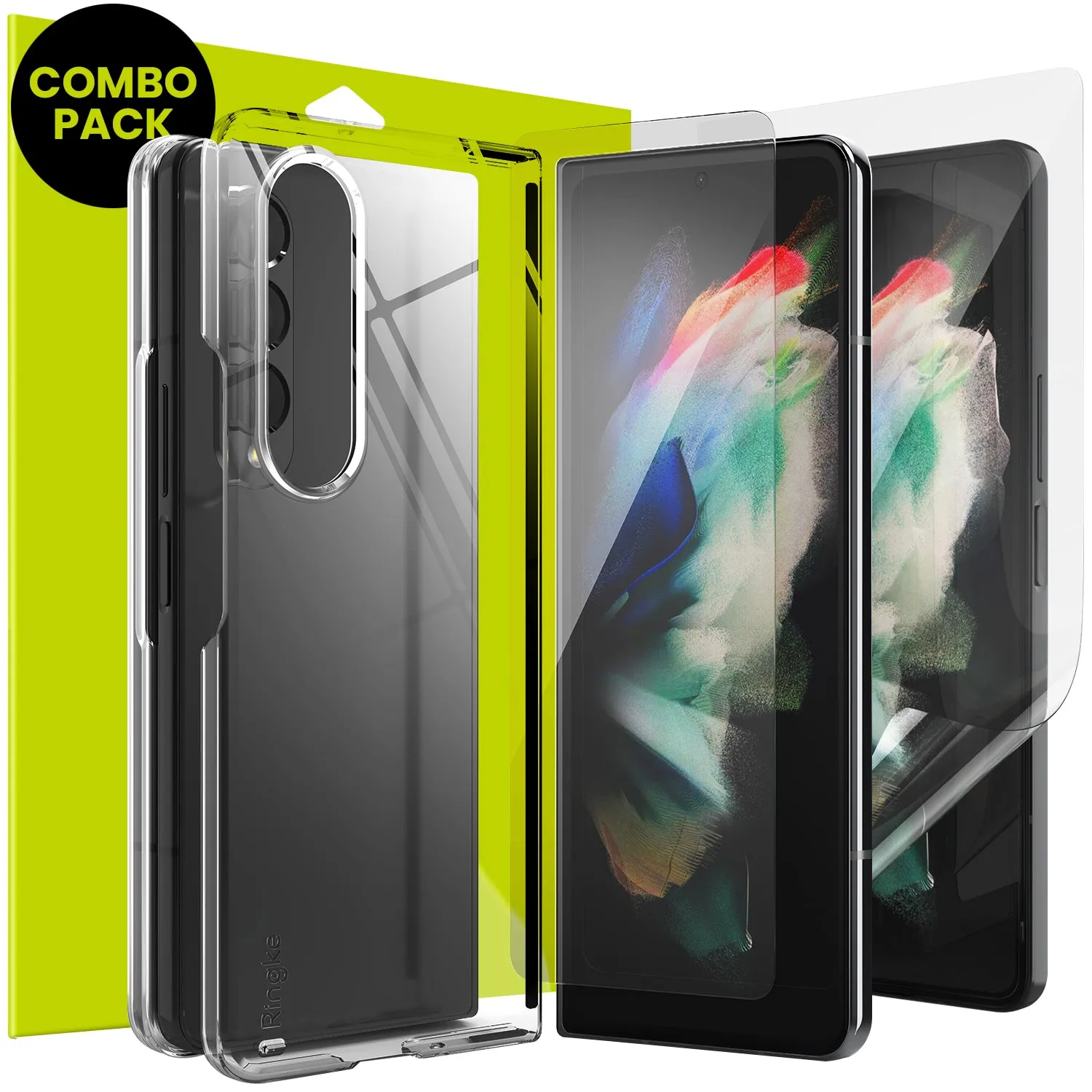 Galaxy Z Fold 4 Combo | Case   Screen Protector   Cover Display Glass