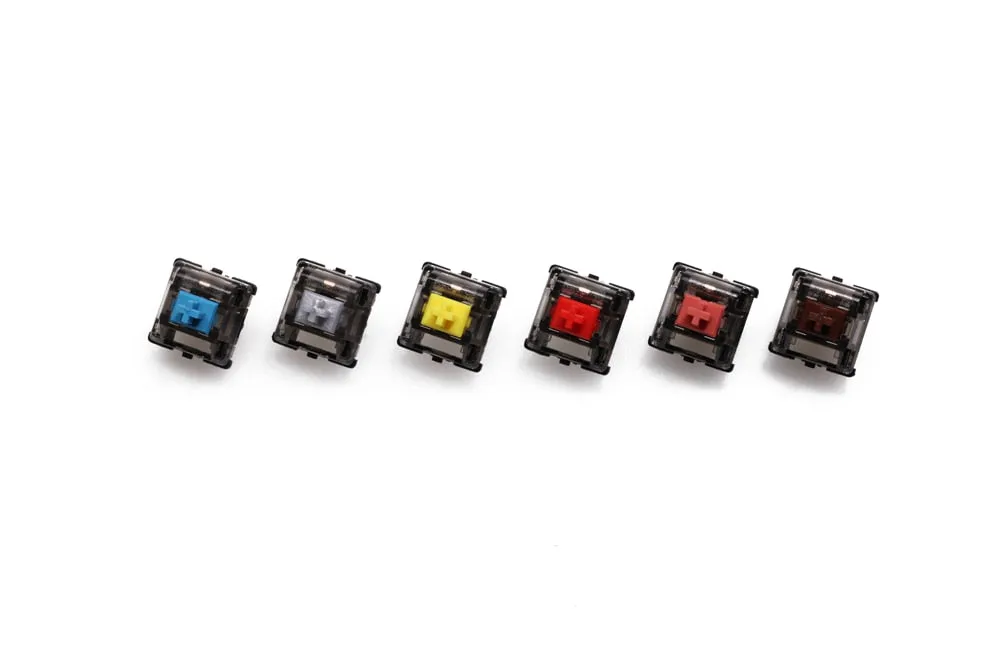 Gateron CAP Black Crystal Switch V2 3pin SMD RGB mx stem switch for mechanical keyboard pre lubed Brown Yellow Silent Red Silver