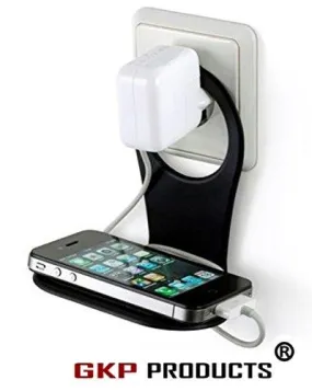 GKP Products ® Mobile Charging Stand Wall Holder , Simple, Useful & Suitable for almost all Mobile Phones