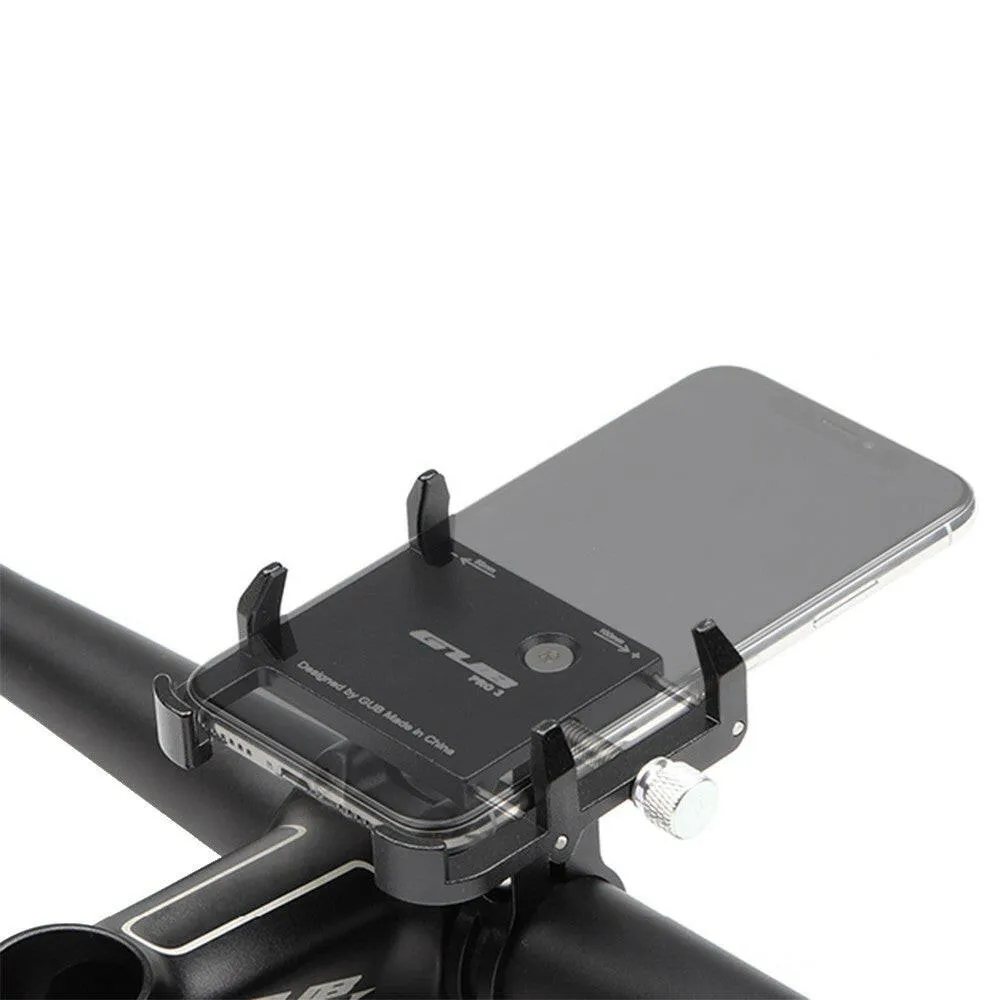 GUB Adjustable Universal Bicycle Phone Mount Holder MTB Mountain Bike Motorcycle Handlebar Clip Stand