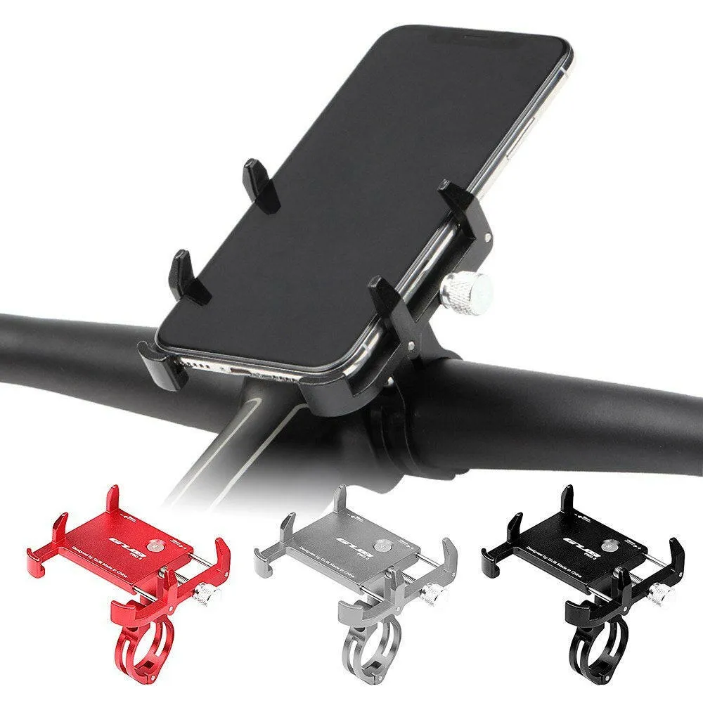 GUB Adjustable Universal Bicycle Phone Mount Holder MTB Mountain Bike Motorcycle Handlebar Clip Stand