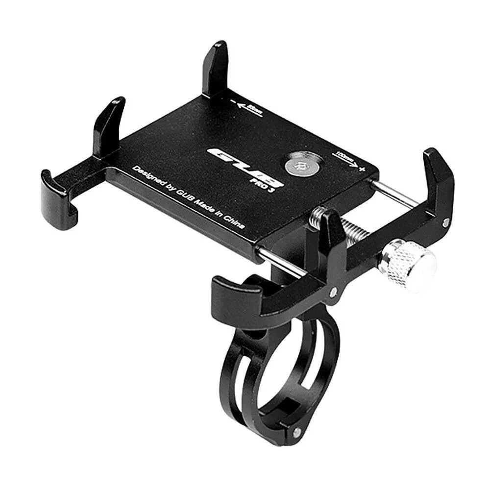 GUB Adjustable Universal Bicycle Phone Mount Holder MTB Mountain Bike Motorcycle Handlebar Clip Stand