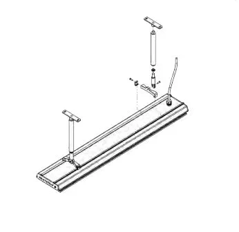 Heatstrip Elegance Extension Mount Pole Kit