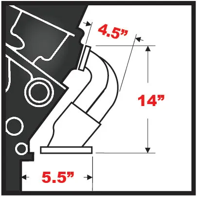 Hedman Hedders Painted Hedders - 66-74 Charger / 70-74 Challenger / 68-74 RoadRunner