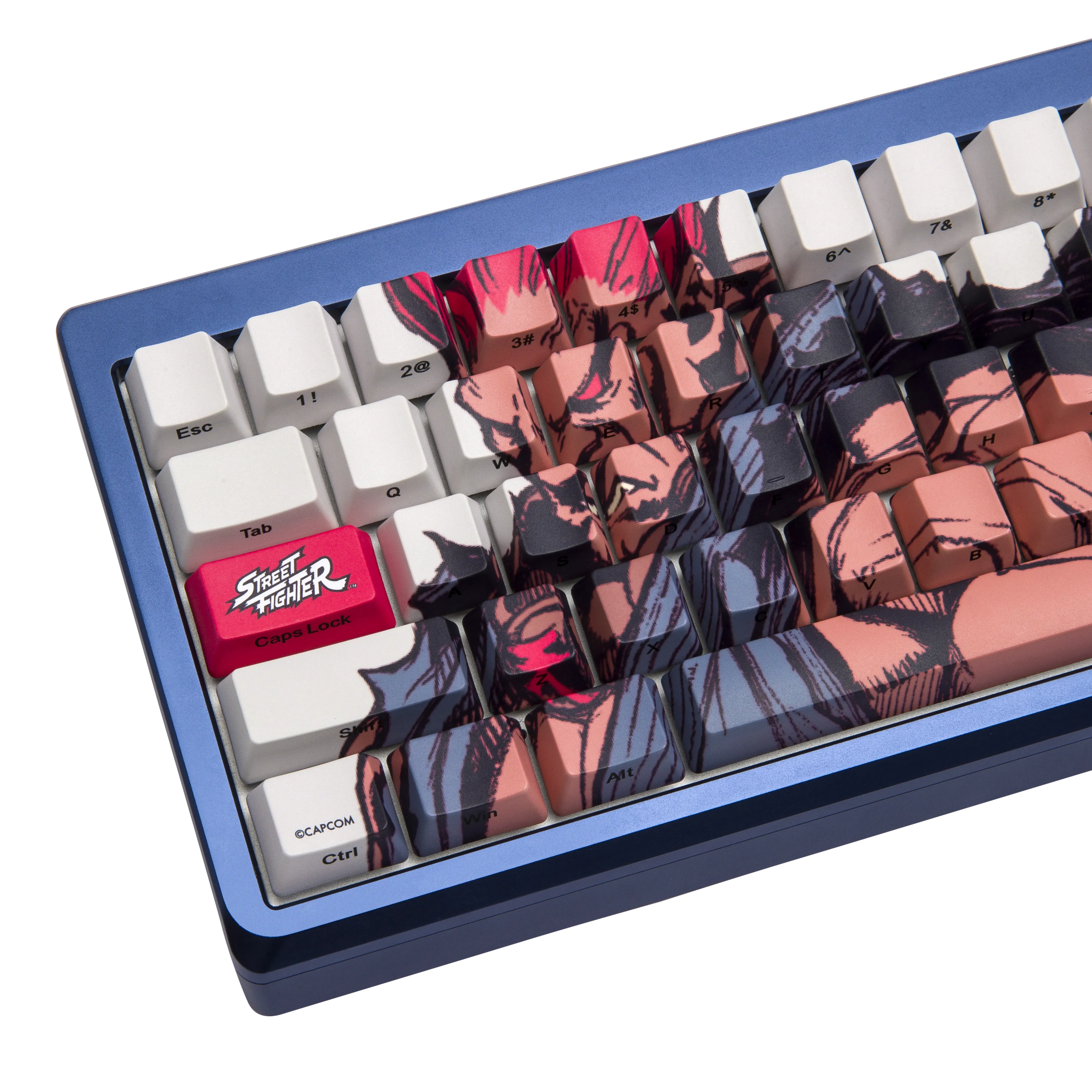 HiGround x Street Fighter - HG x SF Summit 65 Keyboard - Akuma