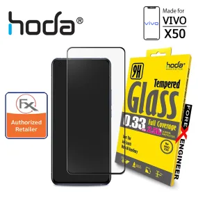 Hoda Tempered Glass for VIVO X50 - 0.33mm 2.5D Full Coverage Screen Protector (Barcode : 4713381517192)