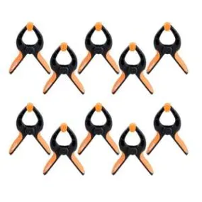 Homdum 6inch spring clamp for woodworking ProCut Pack of 10pc plastic toggle clamps for studio photography Backdrop clamping Adjustable Grip