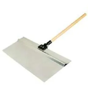 Hyde 28020 Rigid Spray Shield With Handle 24" x 9", Aluminum