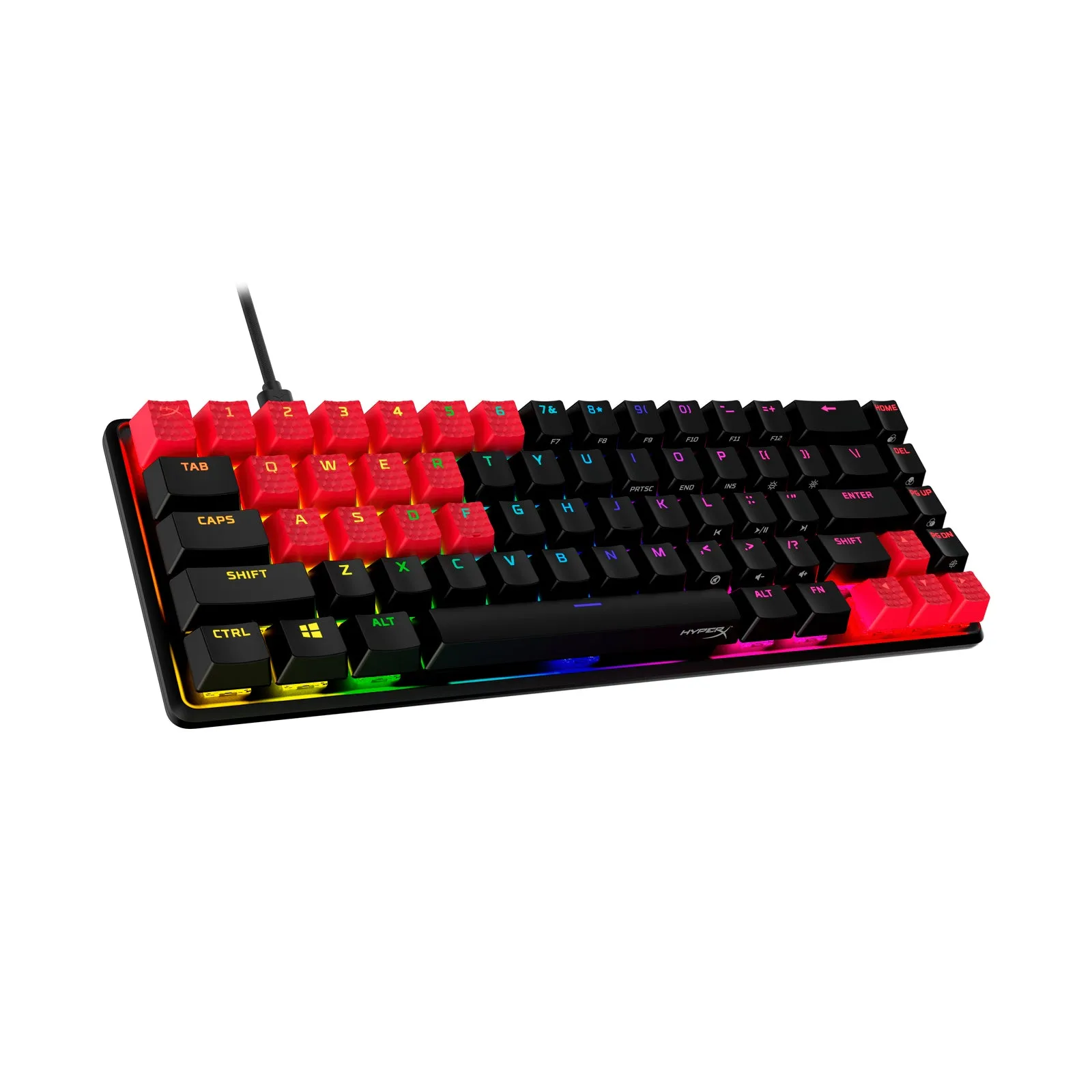 HyperX Rubber Keycaps - Gaming Accessory Kit - Blue (US Layout)