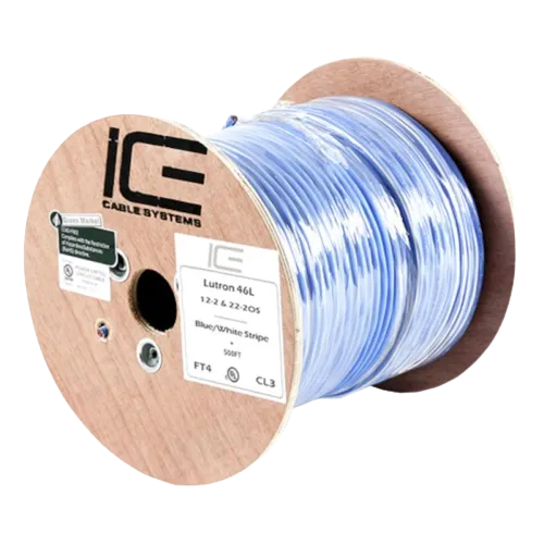 Ice Cable LUTRON46L/QSL/1000 22-2  12-2   18-1 Lutron Cable - 1000ft Spool