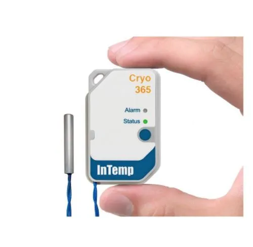 InTemp CX703 Bluetooth 365 Day Multi-Use Cryogenic Temperature Data Logger